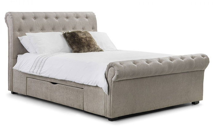 Ravello King Storage Bed with 2 Drawers - Click Image to Close